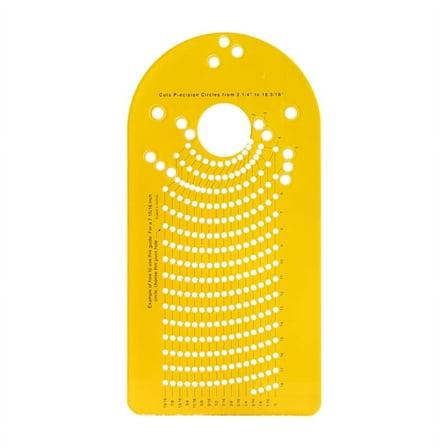 Bakelite High Hardness Cutting Jig 200J Model Circle for Plunge Router