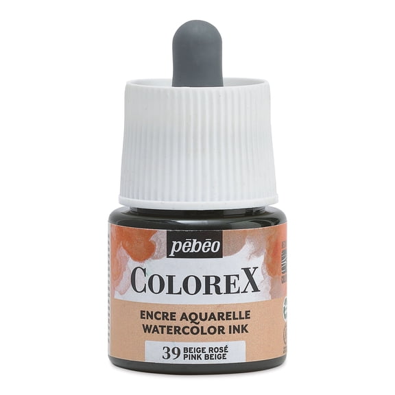 Pebeo Colorex Inks - Pink Beige, 45 ml