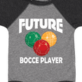 thumbnail image 4 of Inktastic Future Bocce Player Boys or Girls Baby Bodysuit, 4 of 5