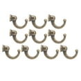 thumbnail image 3 of 10 Uds Alzapaños Ticfox para Cortinas Antioxidantes Resistentes Duraderos Ganchos con borlas, 3 of 14