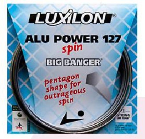 Luxilon ALU Power 115 Tennis String - Silver, Polyester String For Power & Control - View #2