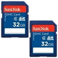 thumbnail image 2 of SanDisk 32GB Micro SDHC Flash Memory Card, 2 Total Count, 2 of 3