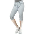 thumbnail image 2 of Women's Perfectly Shaping Stretchy Denim Capri, 2 of 4
