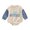 Blue, variant on SUYIDA Letter Embroidery Romper for Baby Boys, Long Sleeve Bodysuit, Casual Fall Outfit for Daily Wear, Romper