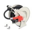 thumbnail image 2 of PET-U Fuel Hose Reel Retractable 3/4Inx50Ft Diesel Hose Swivel Reel W/ Fueling Nozzle, 2 of 7