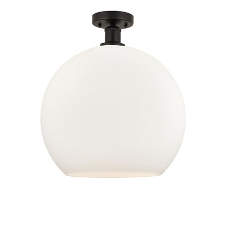 

Innovations Lighting 616-1F-18-14 Athens Semi-Flush Athens 14 Wide Semi-Flush Globe