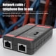 thumbnail image 3 of Probador digital HABOTEST HT812A Probador de cable de red Rastreador de cable Medidor de prueba de línea telefónica Buscador de línea telefónica y de red Probador multifuncional RJ11 RJ45 2P / 4P / 6P HABOTEST Probador digital, 3 of 7