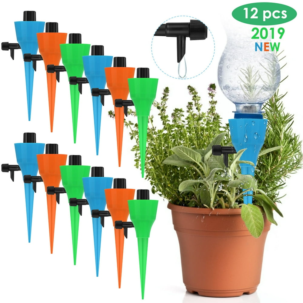 12pcs Plants Watering Devices Constant Pressure Slow