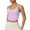 Purple, variant on Felirenzacia Women's Tank Tops, Heart Neckline Spaghetti Strap Camisole, Athletic Yoga Top for Gym,White,S