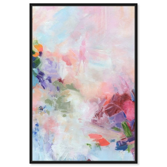Secret Memories Canvas Pastel Wall Art by Art Remedy, Black Frame, 10" x 15"