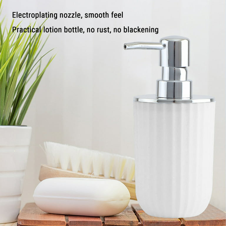 5 Piece Modern Bathroom Accessories Set, Pink/White/Blue Ceramic, Mid  Century Irregular Soap Dish, Dispenser, Toothbrush Holder and Cup – GoJeek