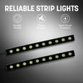 thumbnail image 3 of Pilot Automotive Pilot CZ-3145W White 8 in LED Light Strips - 2 pieces, 3 of 7