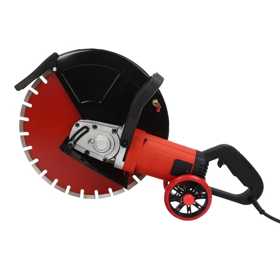 High Power Electric Concrete Saw with 4000W Copper Motor, 3000RPM Speed, Diamond Blade, 6.5-inch Cutting Depth for Easy Concrete Cutting