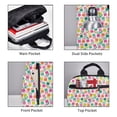 thumbnail image 4 of Naloa Tulips Flowers Print Lightweight DayBackpack Suitable for school, work, shopping, travel, etc., 4 of 5