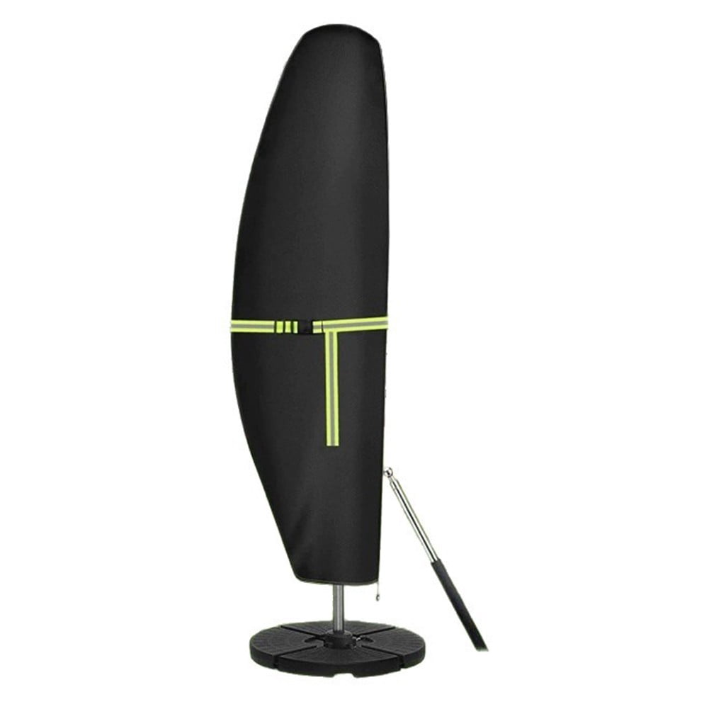 Housse de Parasol Extérieur avec Sangle Réfléchissante Housse de Pluie et de Poussière