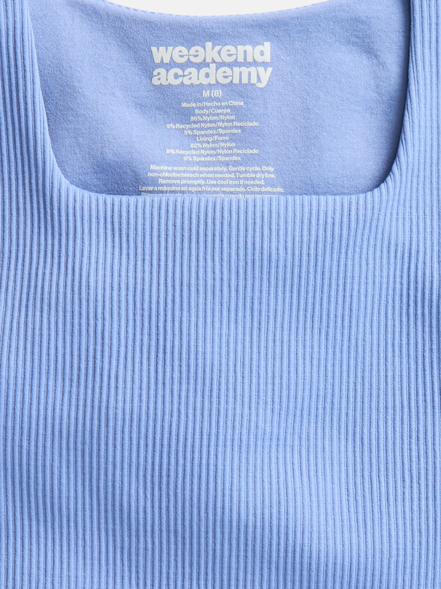 Weekend Academy Girls Seamless Tank Top, Sizes 4-18
