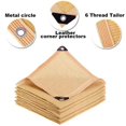 thumbnail image 1 of Red de sombreado Beige, protección UV, cobertizo de plantas, sombrilla para exteriores, malla, protector solar de tela HDPE, 1 of 4