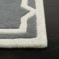thumbnail image 3 of SAFAVIEH Chatham Giovanni Geometric Wool Runner Rug, Dark Gray/Ivory, 2'3" x 7', 3 of 10