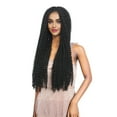 thumbnail image 7 of RYHAIR Passion Twist Hair 24 inches 7 packs 154 Strands Pre Looped Water Wave Crochet Hair for Women, 7 of 7