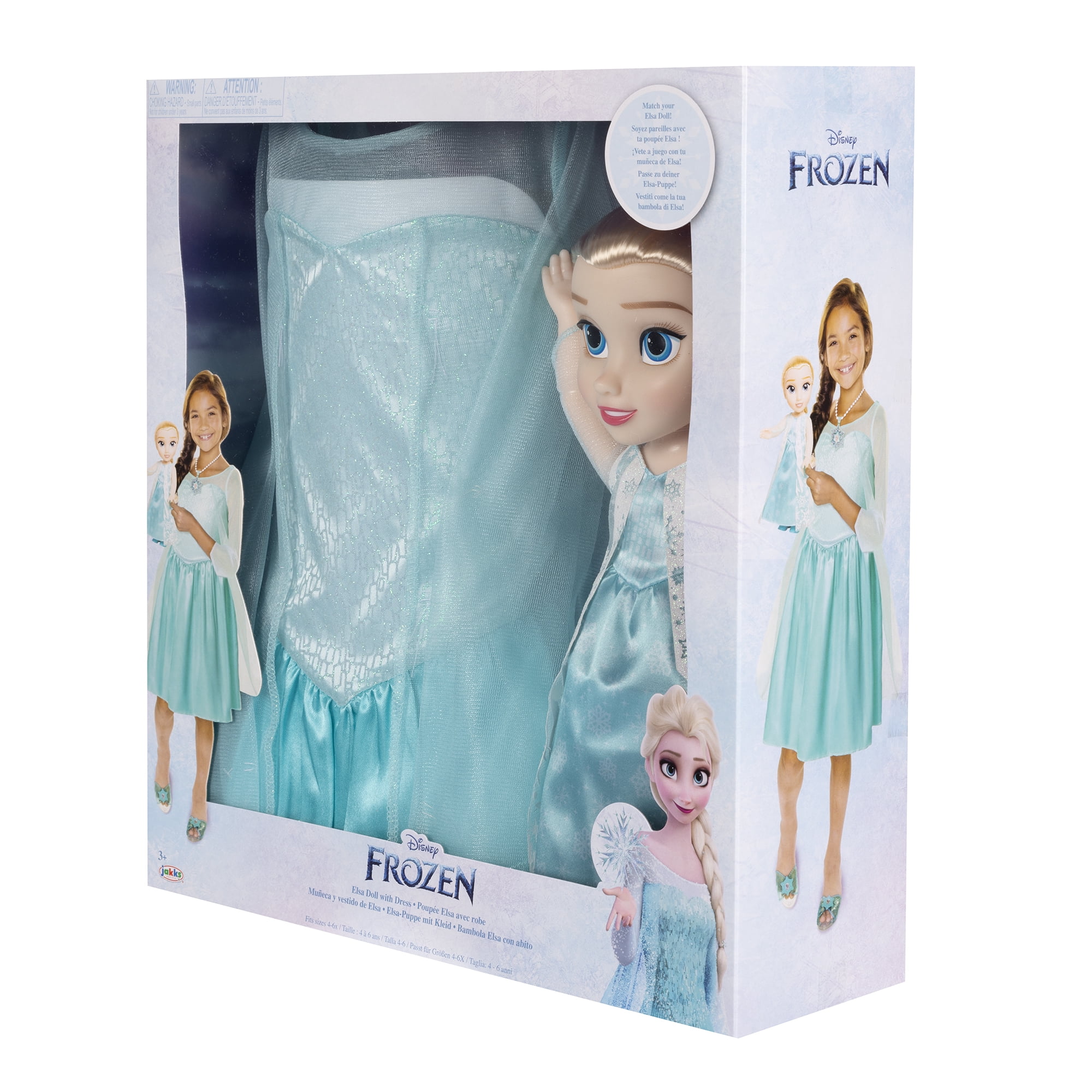 Disneys Frozen Elsa 14 inch Toddler Doll with Dress up Outfit Female Child 3 to 6 Years  (图4) Disneys Frozen Elsa 14 inch Toddler Doll with Dress up Outfit Female Child 3 to 6 Years  (图4)