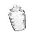 thumbnail image 2 of simhoa Airtight Food Jar 2000ml Multipurpose Large Glass Jar for Spice Coffee Beans Vertical stripes, 2 of 8