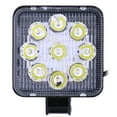 thumbnail image 3 of Emergency Light, Square 27W 9LEDs Universal 6000K White Light Car Floodlight  For Automobile Motorcycle Off-Road, 3 of 8