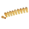 thumbnail image 3 of braveheart 10 Pieces TV Aerial Male Connectors Coaxial RF Cable Plug Grip End Adapter, 3 of 6