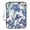 Blue Irises Colored Glass, variant on Haosy Accordion File Organizer Zipper Binder 500 Sheet 6-Tab Expanding File Folder Multi-Pocket 1.2 Inch 3 Ring Bows Flower Leaf