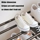 thumbnail image 5 of Zapatero Seplovoe para armario, de acero inoxidable, con 3 niveles y capacidad para hasta 9 pares de zapatos., 5 of 6