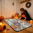 thumbnail image 6 of sruoe Halloween DIY Coloring Throw Blanket, Creative Hand‑Draw Craft, Halloween Home Decor, Halloween Themed Blanket for Sofa Couch Holiday Gathering, 6 of 6