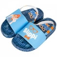 thumbnail image 1 of Blippi Stripes Toddler Boy's Slippers Slides Flip Flops-Size 10, 1 of 4