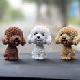 thumbnail image 5 of New Shaking Head Dog Ornament Cute Nodding Decoration Gift Car Interior Resin Dog Decoration, 5 of 7