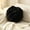 Black, variant on AQUNOC Pink Knot Pillow Ball, Handmade Velvet Decorative Throw Pillow, Soft Fluffy Round Knotted Accent, Machine Washable for Couch, Bed, Living Room
