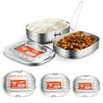 thumbnail image 5 of Baoblaze 4X Stainless Steel Bento Lunch Box Food Containers Storage Lids Medium, 5 of 7