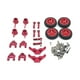 thumbnail image 1 of Vogacara Copa de dirección 5 en 1 Llanta de rueda de cambio directo Instalación práctica Diseño único Reemplazo práctico con control remoto para Kits de construcción modelo rojo Vogacara FN001329-01, 1 of 6