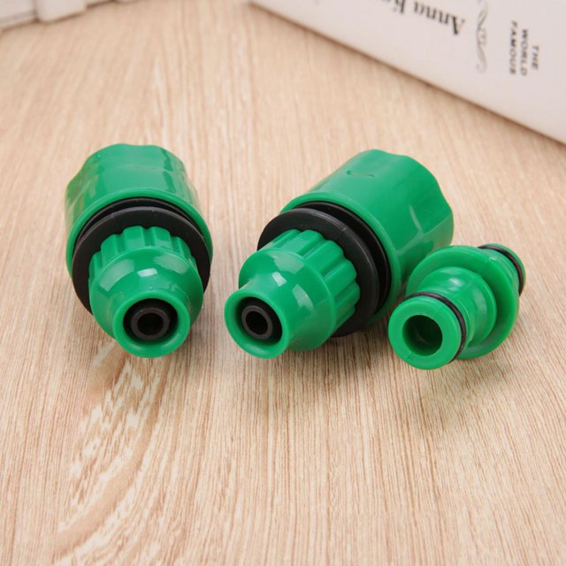 Hose Connector, 3/8 Hose Adapter 3Pcs Easy Installation Repairing Tool 6.1cm Length PP Material For Home For Garden