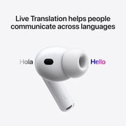 Restored Apple AirPods Pro 3 Wireless Earbuds, Active Noise Cancellation, Live Translation, Heart Rate Sensing, Hearing Aid Feature, Bluetooth Headphones, Spatial Audio, High-Fidelity Sound, USB-C Charging