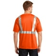 thumbnail image 2 of CornerStone ANSI 107 Class 2 Safety T Shirt-2XL (Safety Orange/ Reflective), 2 of 6