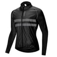 thumbnail image 3 of WOSAWE - Chaqueta cortavientos ultraligera para ciclismo, reflectante, para hombre, resistente al viento, para bicicleta de montaña, para correr, 3 of 5
