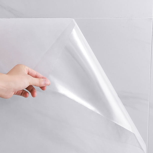 unbranded Vinilo Para Pared De Cocina Transparente Impermeable Y Antigrasa