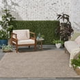 thumbnail image 4 of Nourison Versatile Indoor/Outdoor Natural Beige 7' x 10' Area Rug, (7x10), 4 of 10
