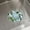 Light Blue #2, variant on Flower Shape Sink Drain Protector Hair Catcher Strainer Reusable Plastic Anti-Clogging Filter In White Blue Green