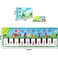 thumbnail image 4 of Allaugh Baby Piano Mat, Dinosaur Musical Piano Mat for Kids 1-5 Years Old Toddler, Floor Keyboard Music Dance Touch Playmat Toy Adjustable Volume/ Record/ Playback, 4 of 7