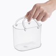 thumbnail image 4 of Lttoisl Unique Glass Purse for Drinks with Straw, Cute Handbag Shaped Cocktail Glasses, Decorative Wine Cups & Vases, Clear Glassware with Handle for Juice, Flowers, Home Decor, 4 of 8