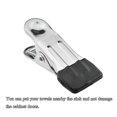 thumbnail image 5 of Hahiyo Pinzas Para Ropa De Acero Inoxidable Clip Para Calcetines Lavandería 2.2 Pulgadas De Longitud Con Resorte Agarre Fuerte A Prueba De Viento Fácil Pellizco Colgar Práctico Ahorre Espacio No Dañe, 5 of 5