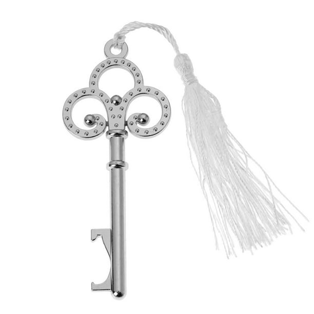 Siyoer Creative Stainless Steel Beer Bottle Opener Key Rings Chain Wedding Gift(2) Walmart.ca