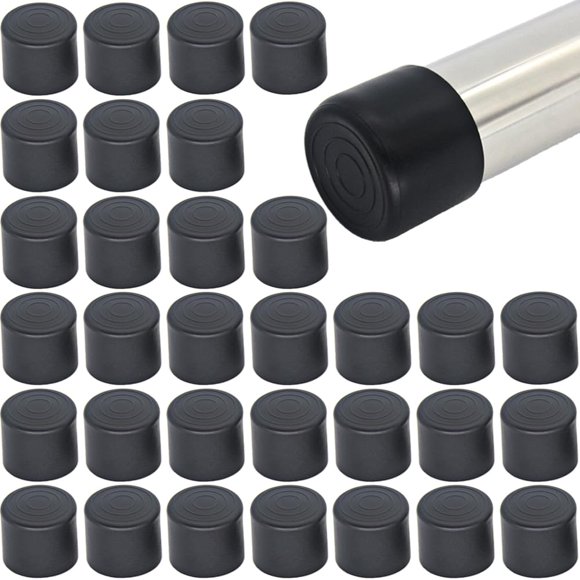 Tapones de goma para patas de silla Wvapzwr, 32 piezas, protectores de piso de 22 mm