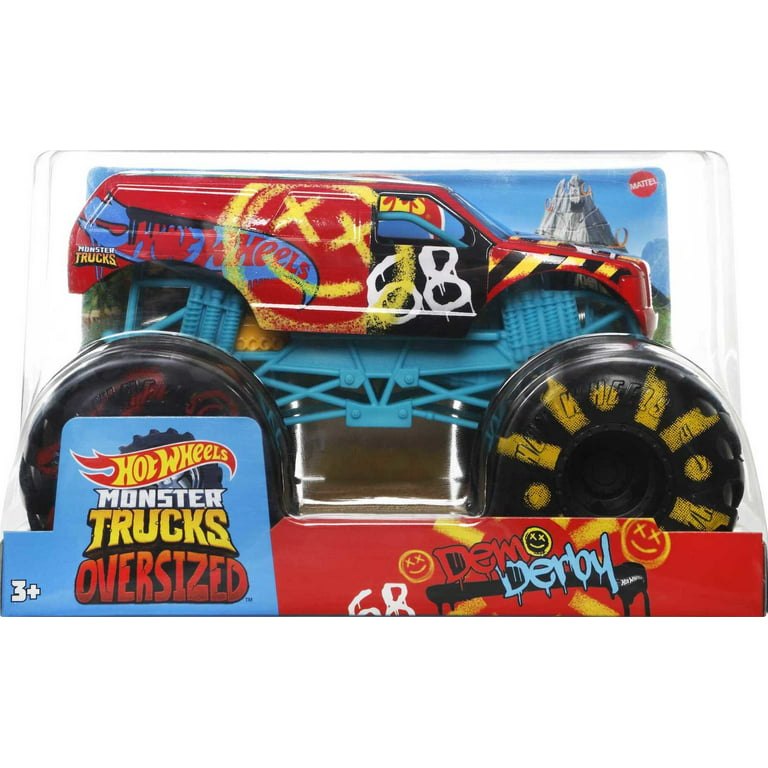 Hot Wheels Monster Trucks - Demo Derby - Mattel Gbt55 no Shoptime