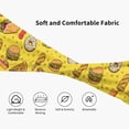 thumbnail image 5 of Lsque Fast Food 1 Pattern Sweatbands Sports Headband for Men & Women - Moisture Wicking Athletic Cotton Terry Cloth Sweatband for Tennis, Basketball, Running, 5 of 9