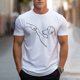 thumbnail image 1 of Tops para hombre, blusas y camisas de cuello redondo y manga corta para hombre, blusas casuales de cuello redondo con estampado de moda para hombre, blusas de cuello redondo y manga corta, camisas par, 1 of 6